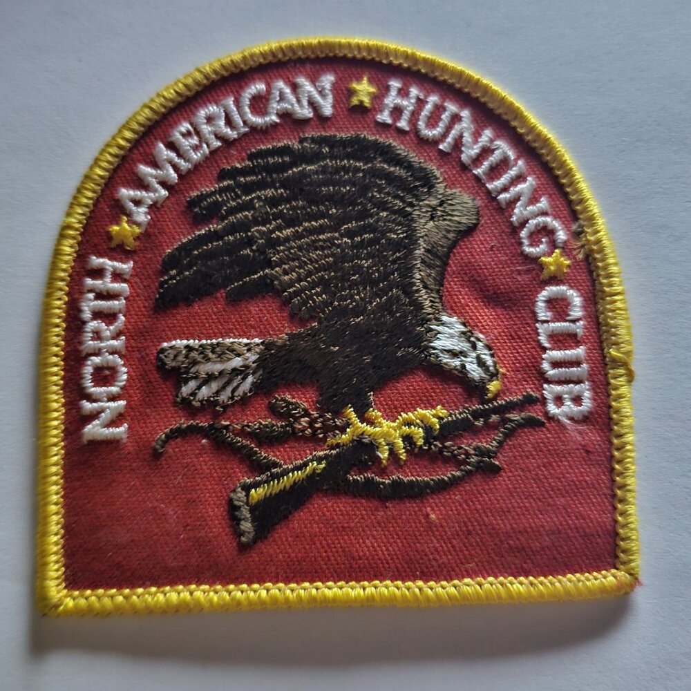 North American Hunting Club Official Member Embroidered Patch Sew Iron On NEW